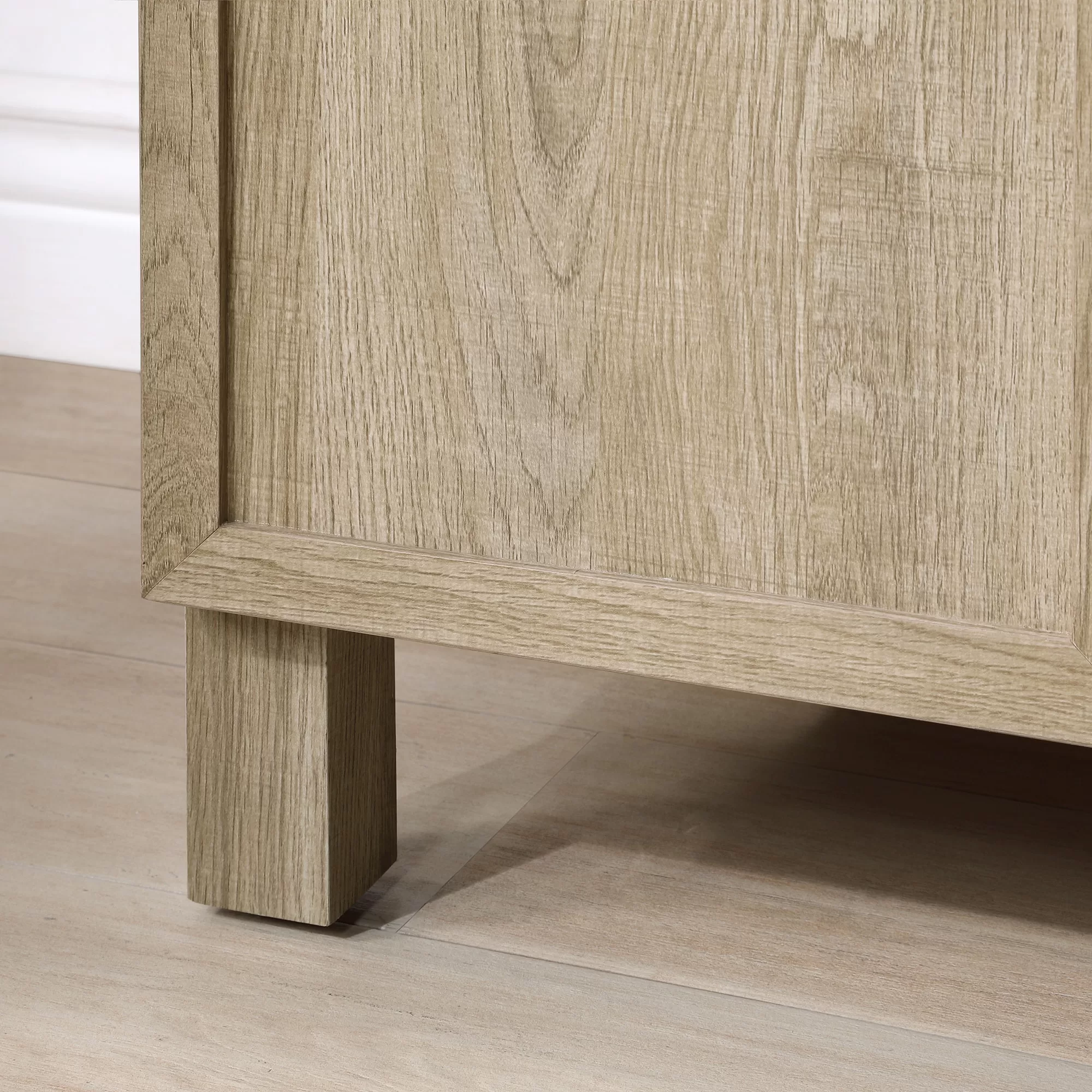 Style Selections Dolton 24-in Natural Oak Undermount Single Sink Bathroom Vanity with White Engineered Stone Top (Mirror Included) - Image 13