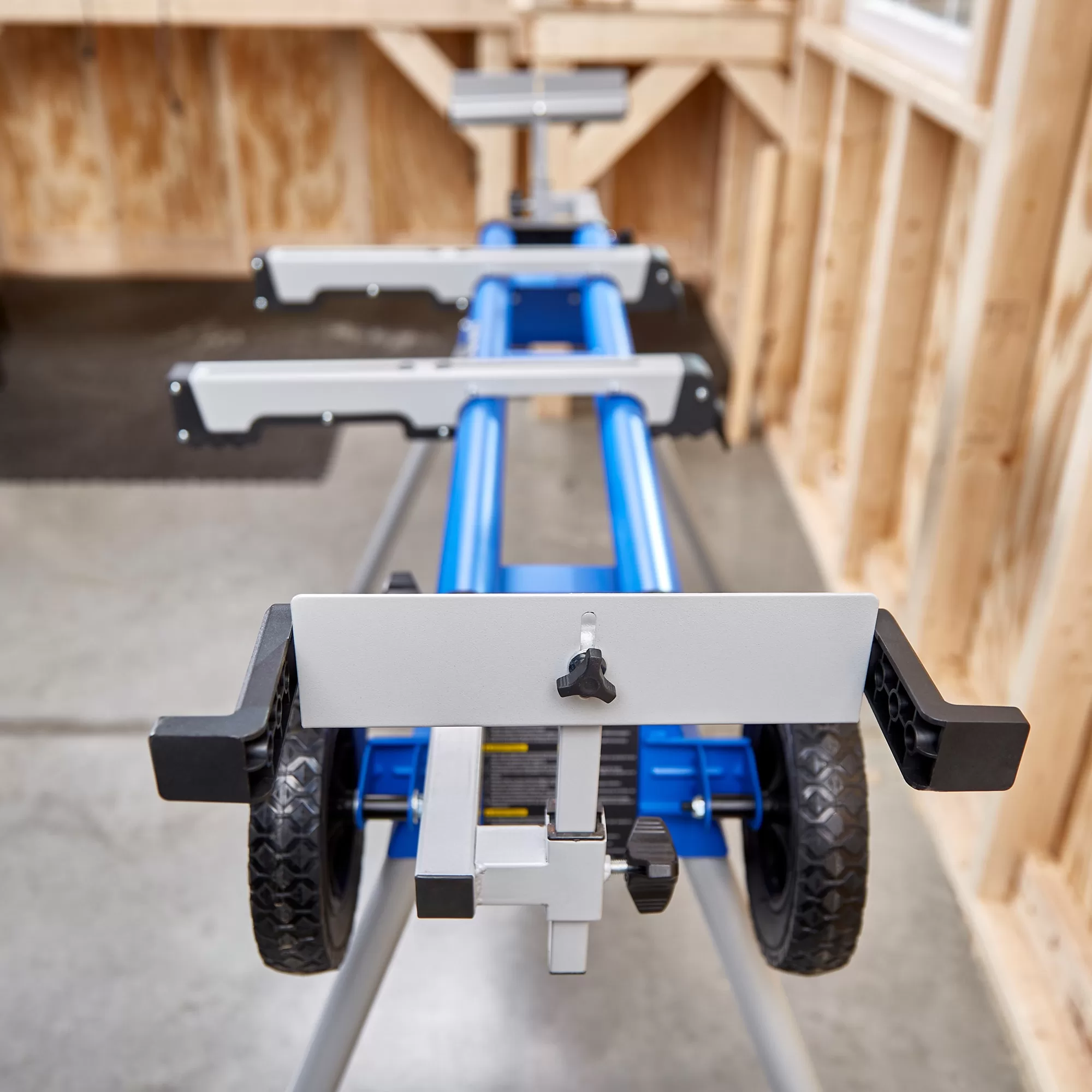 Kobalt Steel Adjustable Rolling Miter Saw Stand - Image 3