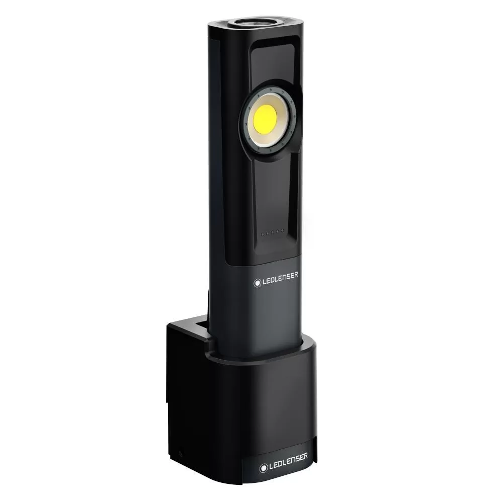 Ledlenser Industrial 600-Lumen 2 Modes LED Rechargeable Spotlight Flashlight (Lithium Ion (3.7V) Battery Included) - Image 2