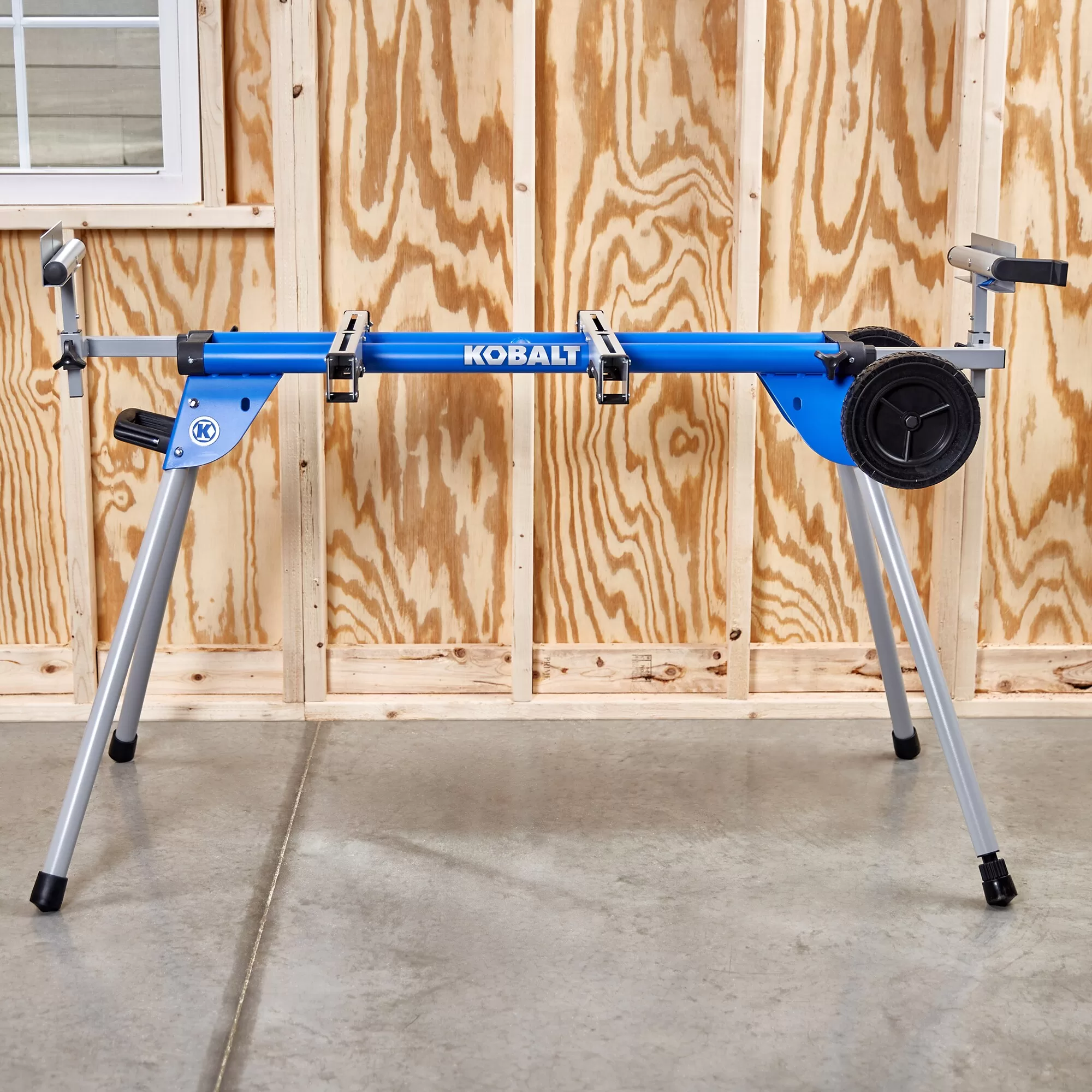 Kobalt Steel Adjustable Rolling Miter Saw Stand - Image 6
