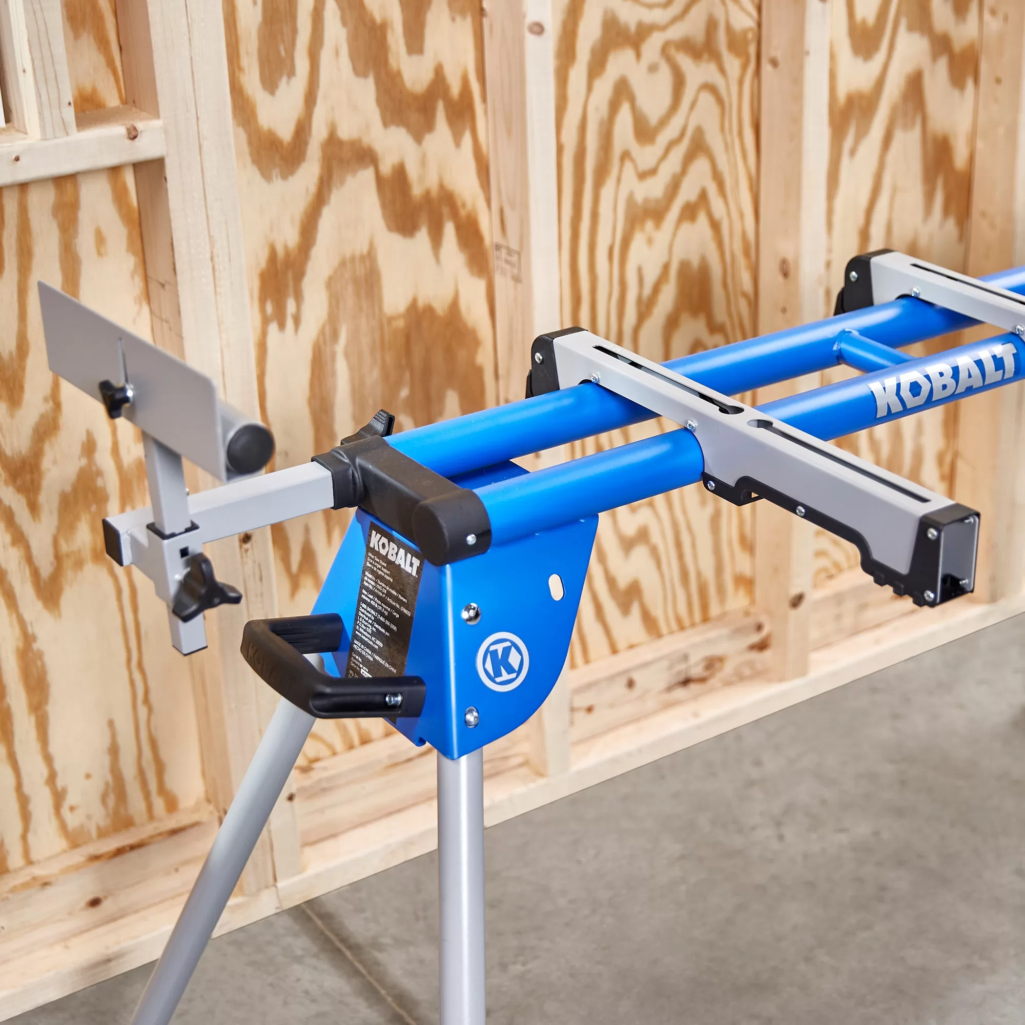 Kobalt Steel Adjustable Rolling Miter Saw Stand - Image 7