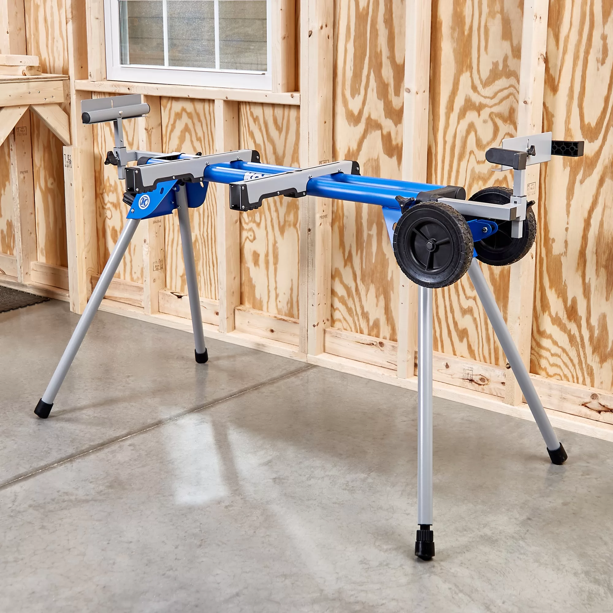 Kobalt Steel Adjustable Rolling Miter Saw Stand - Image 5