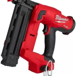 Milwaukee 1004439791 M18 FUEL GEN II 18-Volt 18-Gauge Lithium-Ion Brushless Cordless Brad Nailer Kit with One 2.0 Ah Battery, Charger and Bag