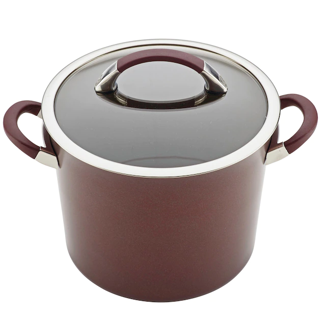 Circulon 11 Piece Symmetry Hard Anodized Cookware Set, Merlot - Image 2