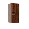 Fresca Senza 12.65-in W x 27.5-in H x 12-in D Walnut Soft Close Bathroom Wall Cabinet