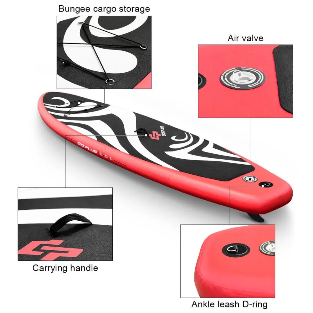 Goplus Costway Inflatable Stand Up Paddle Board (6-Pack) - Image 7