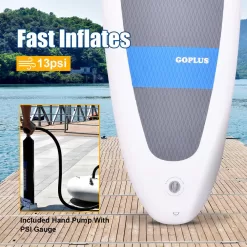 Alternative view of Goplus Costway Inflatable Stand Up Paddle Board (7-Pack)