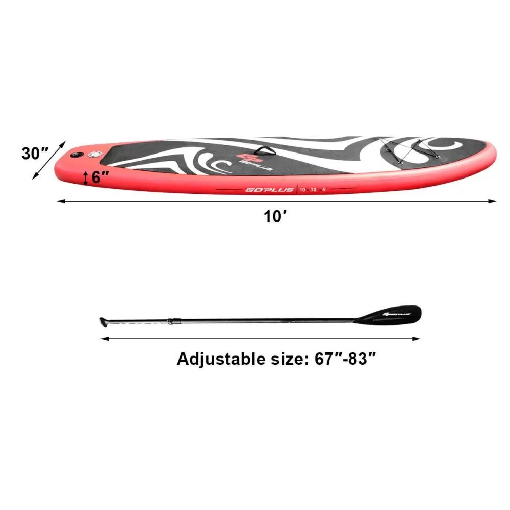Goplus Costway Inflatable Stand Up Paddle Board (6-Pack) - Image 10