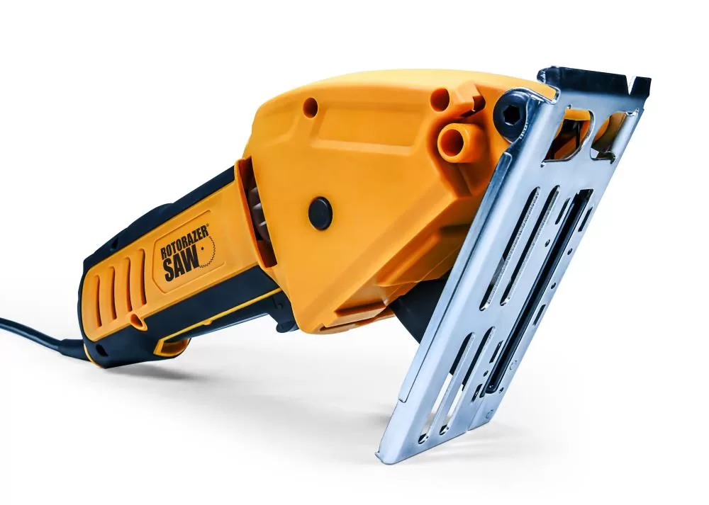RotoRazer 3-1/2-in Worm Drive Corded Compact Saw Circular Saw
