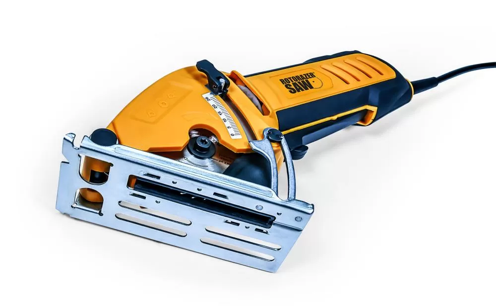 RotoRazer 3-1/2-in Worm Drive Corded Compact Saw Circular Saw - Image 2