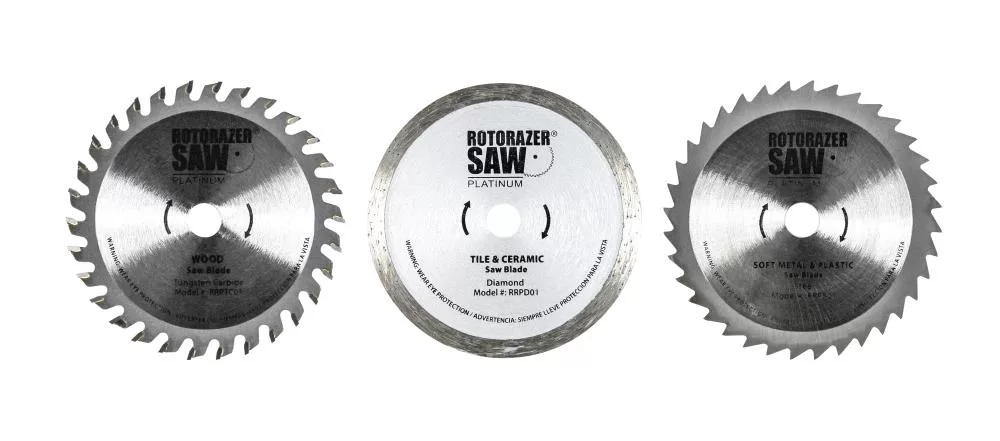 RotoRazer 3-1/2-in Worm Drive Corded Compact Saw Circular Saw - Image 8