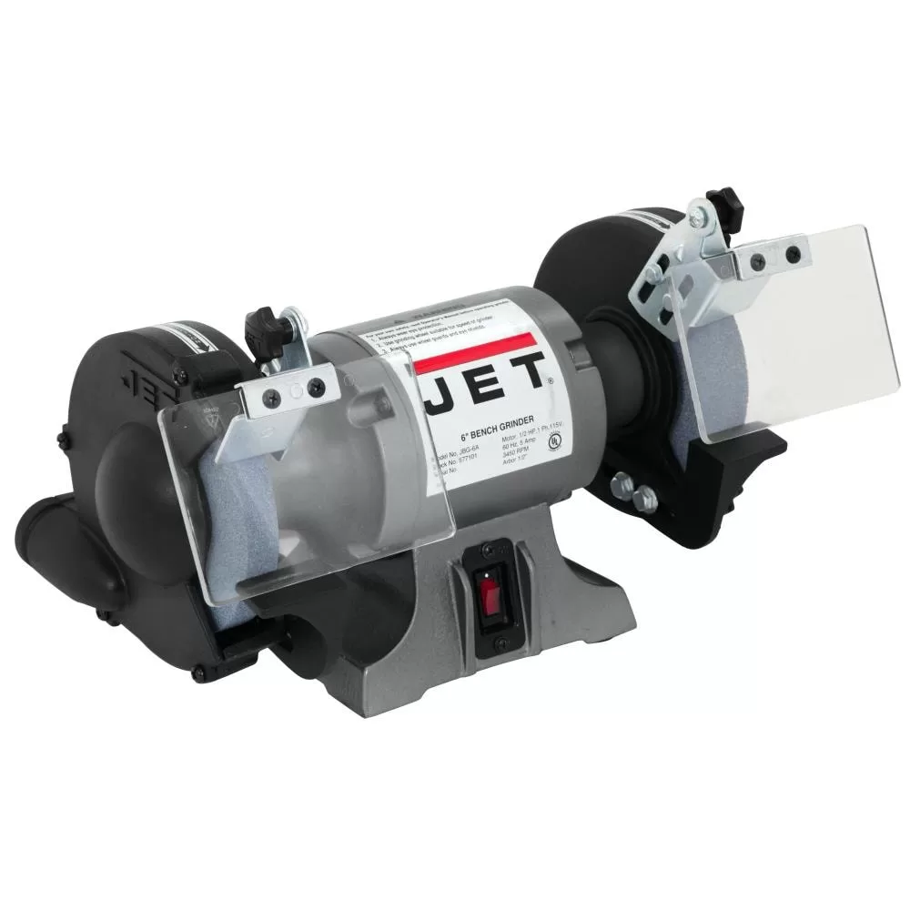 Jet JBG-6B, 6 In. Shop Bench Grinder