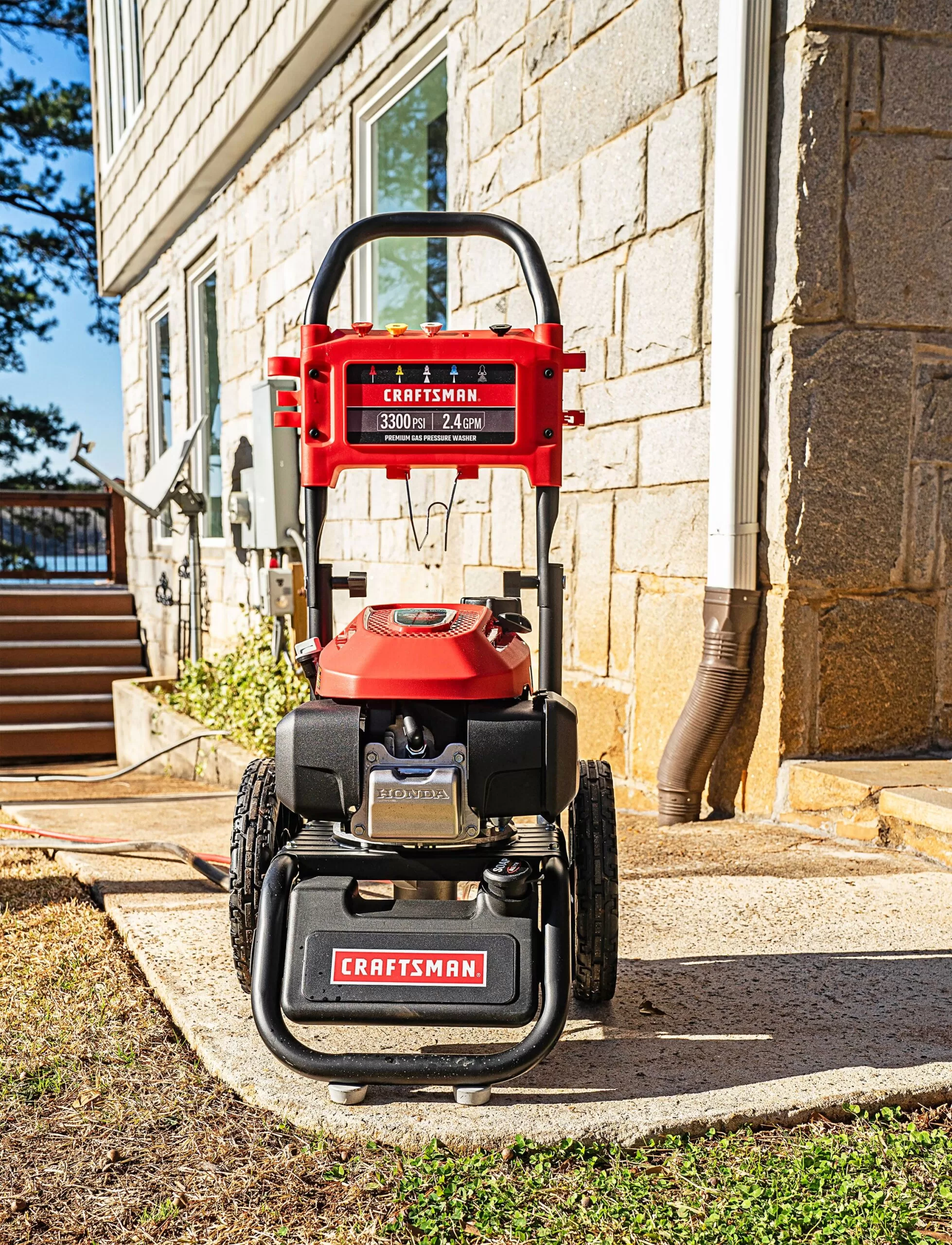 CRAFTSMAN CMXGWFN061113 3300 PSI 2.4-Gallon-GPM Cold Water Gas Pressure Washer (CARB) - Image 13