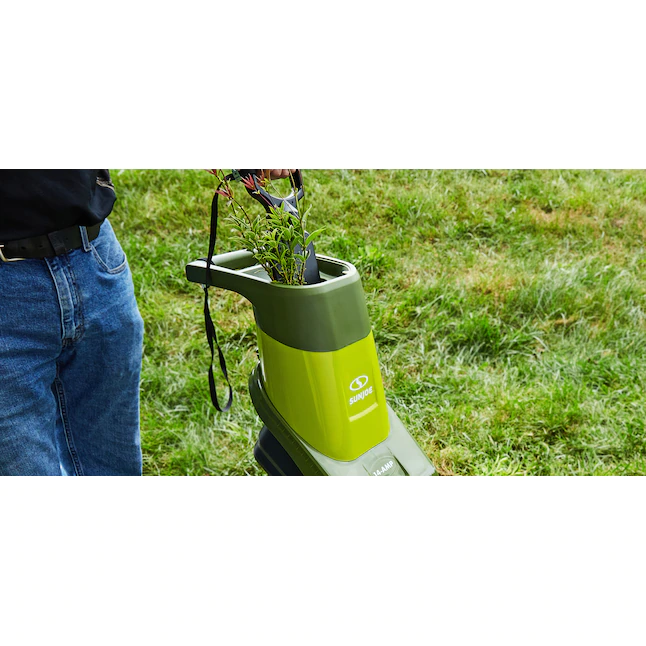 Sun Joe CJ601E 14-Amp Steel Electric Wood Chipper - Image 11