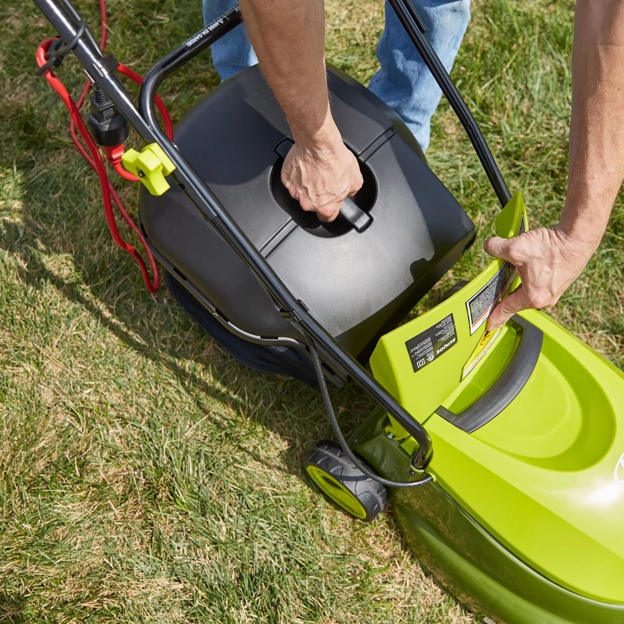 Sun MJ401E Joe Mow Joe Electric Lawn Mower 12-Amp 14-in Corded Electric Lawn Mower - Image 7