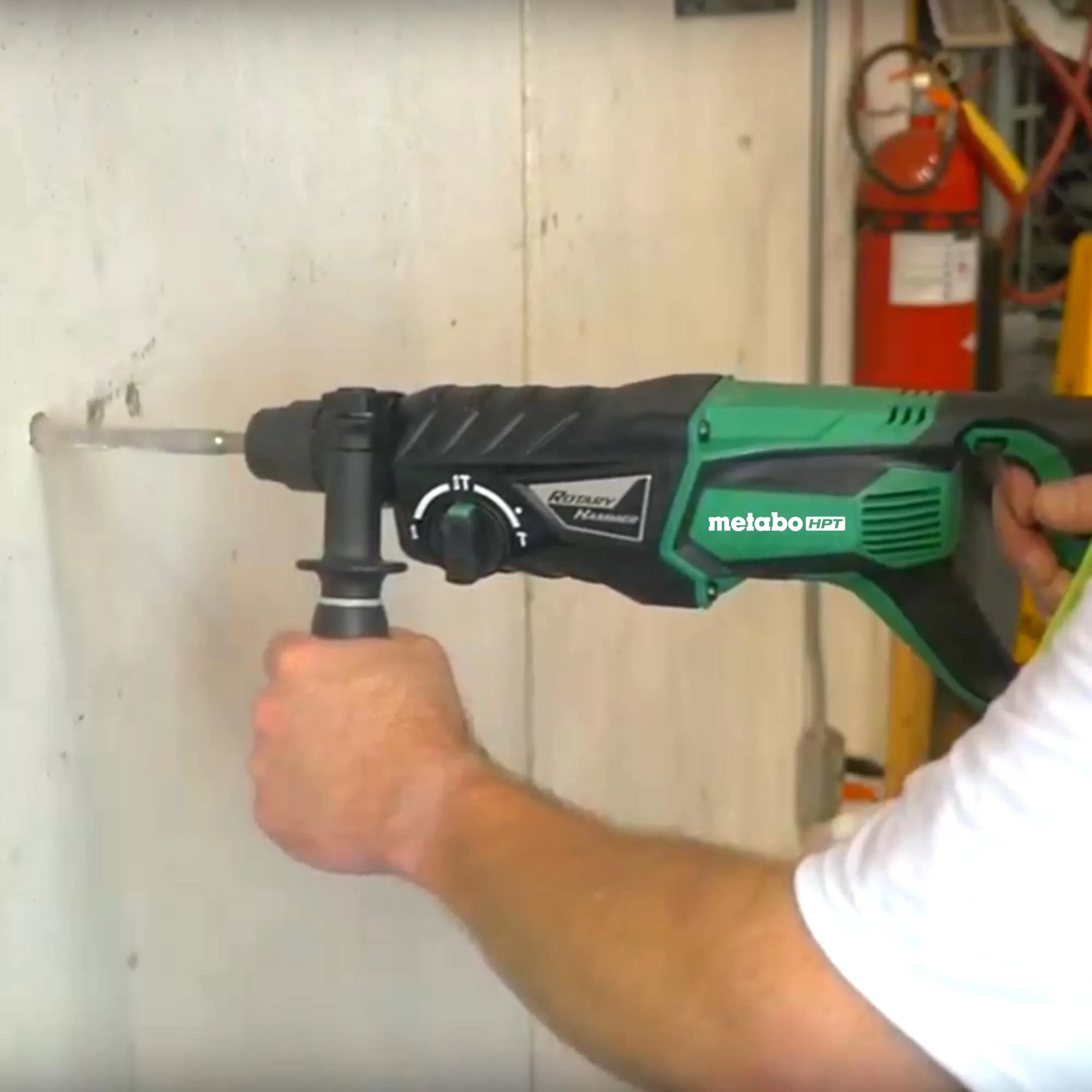 Metabo HPT Sds-plus Variable Speed Corded Rotary Hammer Drill (Tool Only) - Image 3