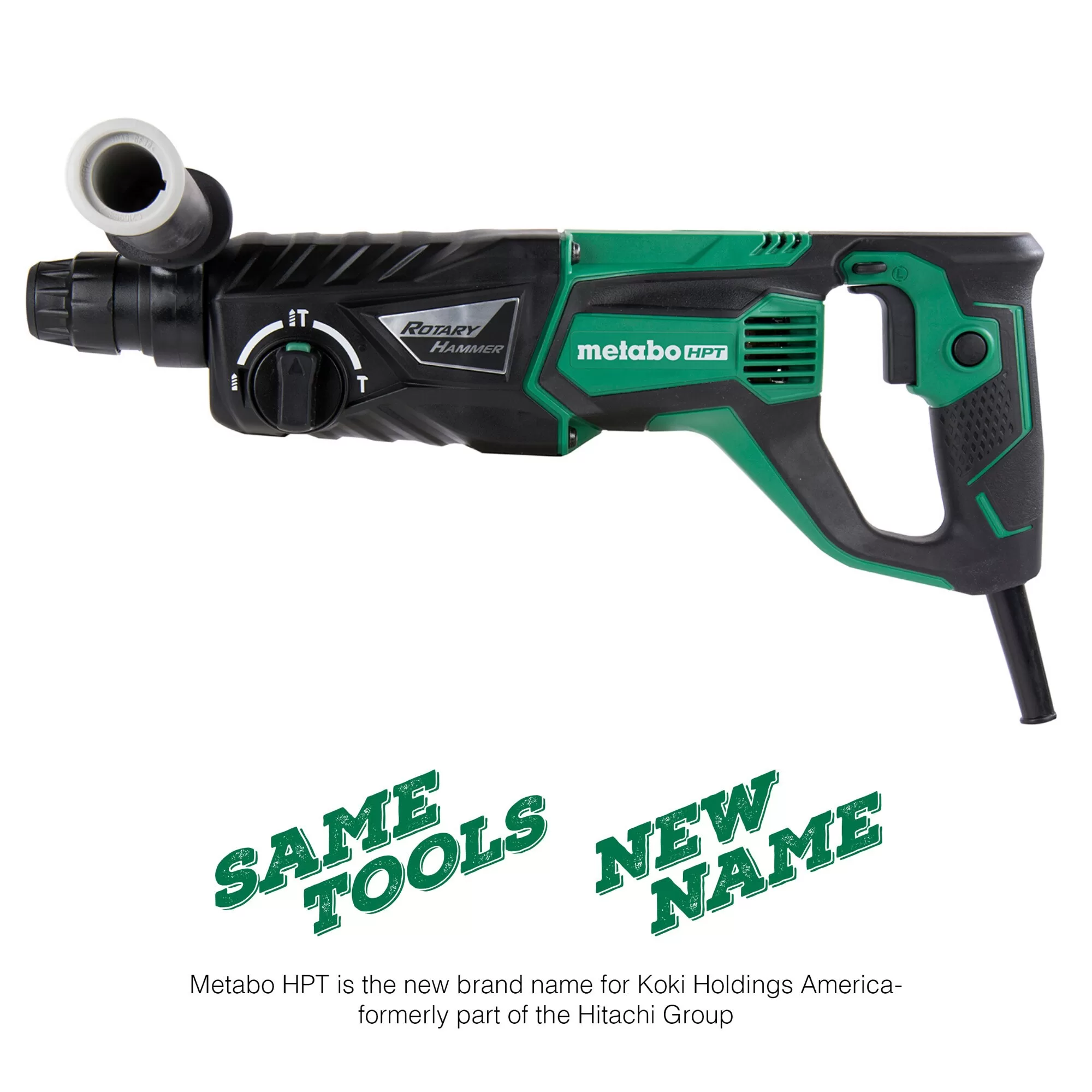 Metabo HPT Sds-plus Variable Speed Corded Rotary Hammer Drill (Tool Only) - Image 8