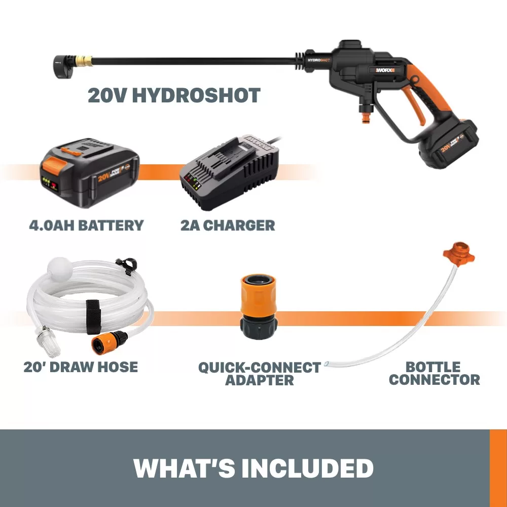 WORX 320 PSI Electric Pressure Washer - Image 9