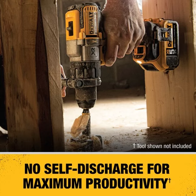 DEWALT DCB205-2CK 20V Max Battery Starter Kit with 2 Batteries, 5.0Ah - Image 5