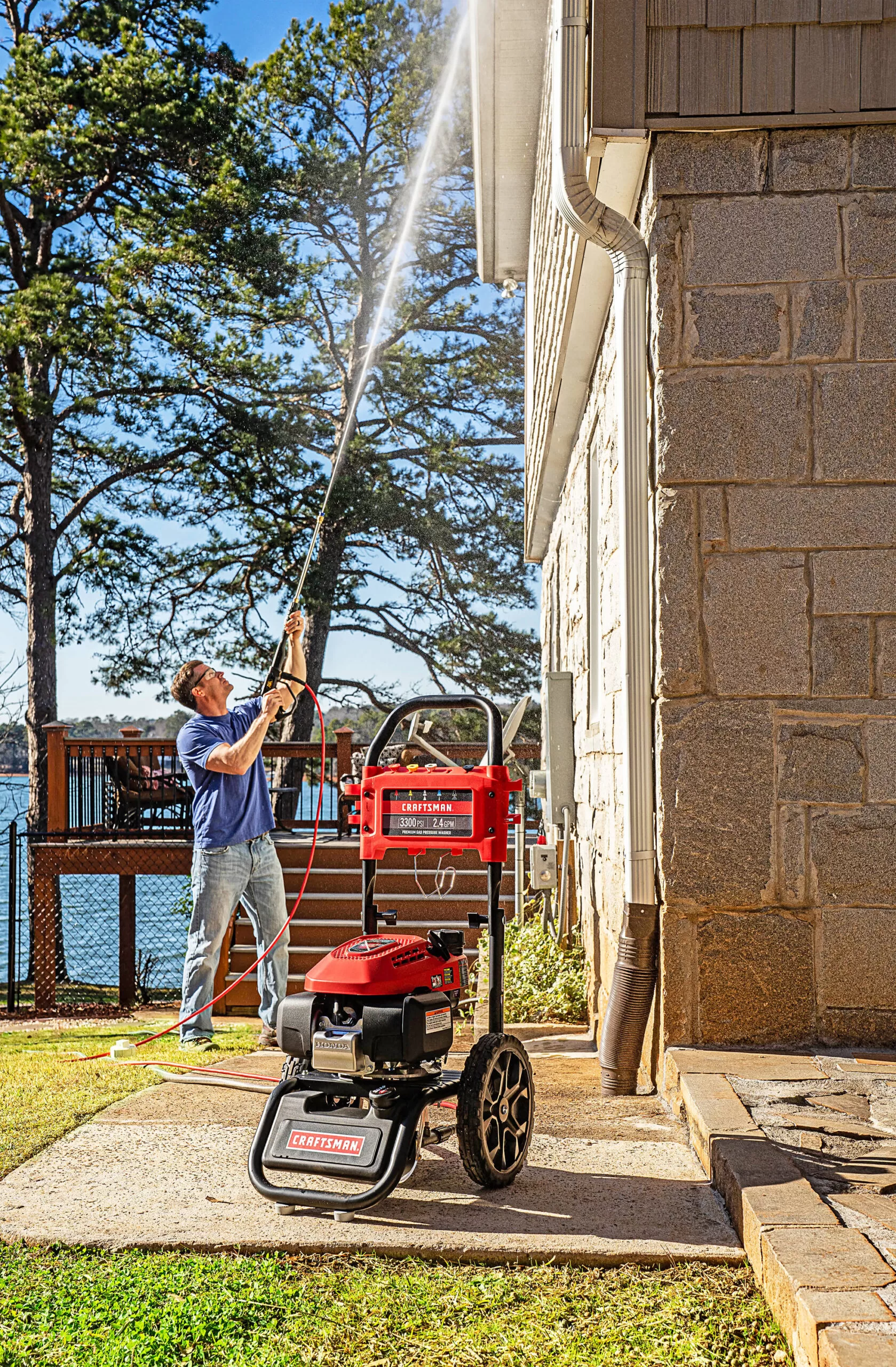 CRAFTSMAN CMXGWFN061113 3300 PSI 2.4-Gallon-GPM Cold Water Gas Pressure Washer (CARB) - Image 14
