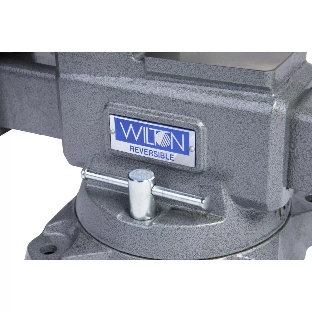 Wilton 6-1/2-in Cast Iron Reversible Bench Vise - Image 11