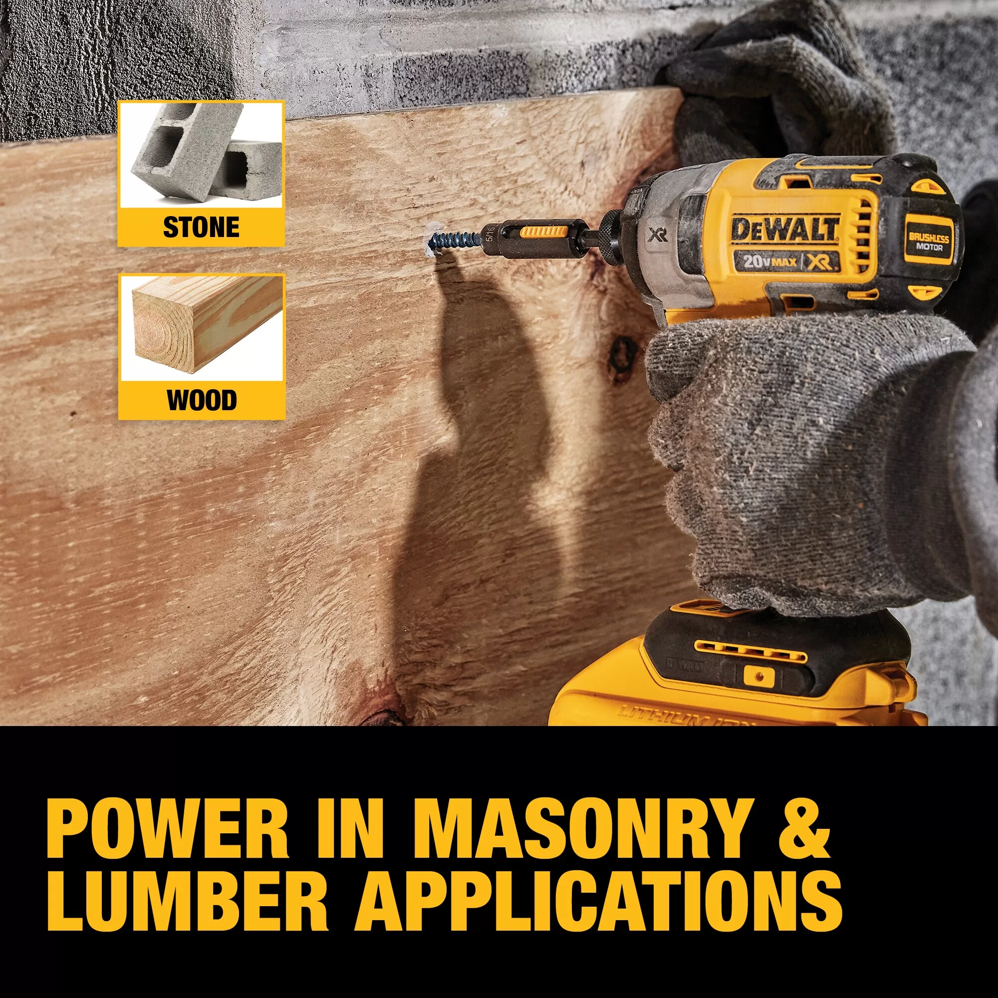 DEWALT Xr 20-volt Max 1/4-in Variable Speed Brushless Cordless Impact Driver (Tool Only) - Image 5