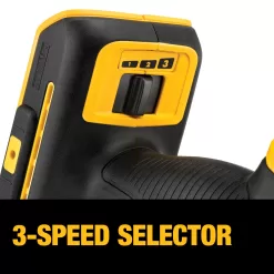 DEWALT DCS356C1 6-Piece Brushless 20-volt Max 3-speed Oscillating Multi-Tool Kit with Soft Case (1-Battery Included)