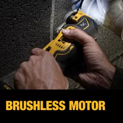 DEWALT DCS356C1 6-Piece Brushless 20-volt Max 3-speed Oscillating Multi-Tool Kit with Soft Case (1-Battery Included)