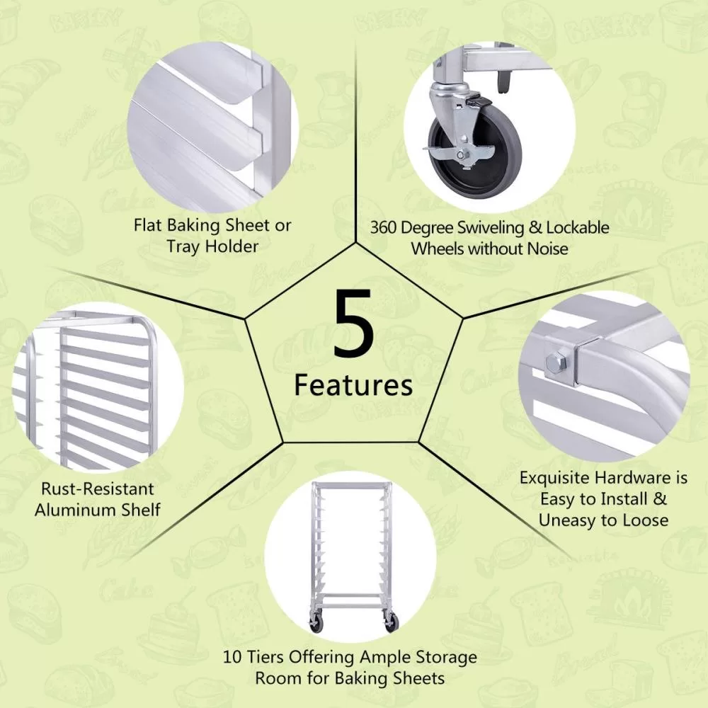 GZMR 38.2-in-Drawer Rack Utility Cart - Image 6