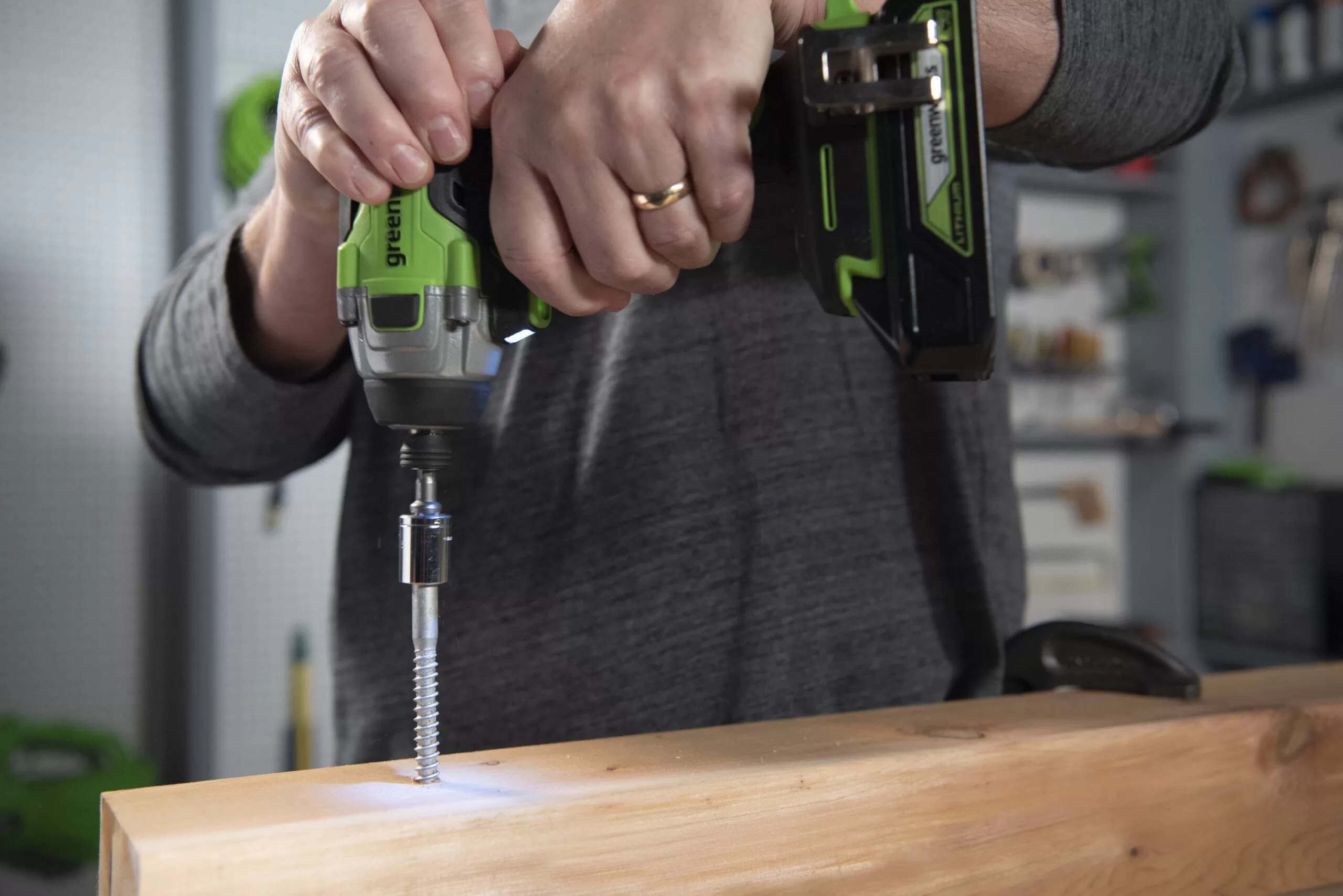 Greenworks 24-volt 1/4-in Variable Speed Brushless Cordless Impact Driver - Image 7