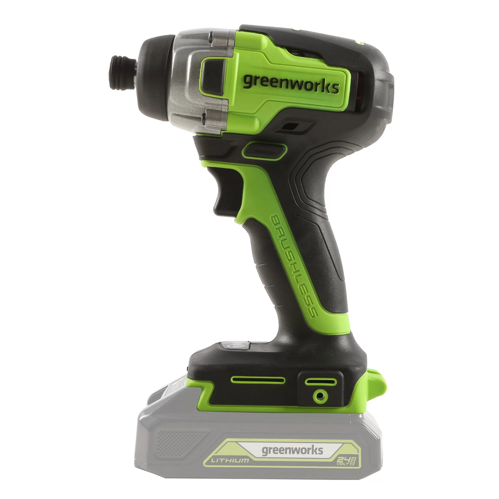 Greenworks 24-volt 1/4-in Variable Speed Brushless Cordless Impact Driver - Image 4