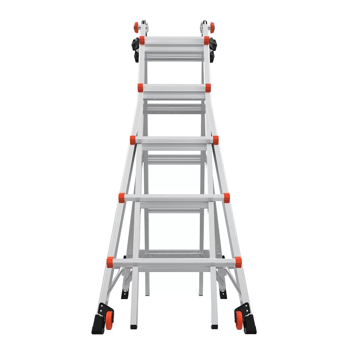 Little Giant Ladders Leveler M22 with Leg Levelers Aluminum 22-ft Reach Type 1AA- 375 lbs. Capacity Telescoping Multi-Position Ladder - Image 10