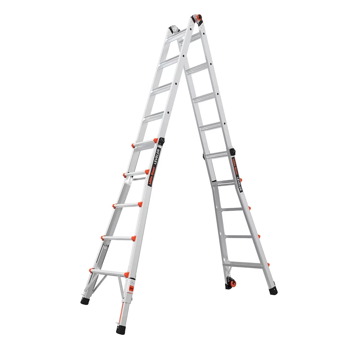 Little Giant Ladders Leveler M22 with Leg Levelers Aluminum 22-ft Reach Type 1AA- 375 lbs. Capacity Telescoping Multi-Position Ladder - Image 14