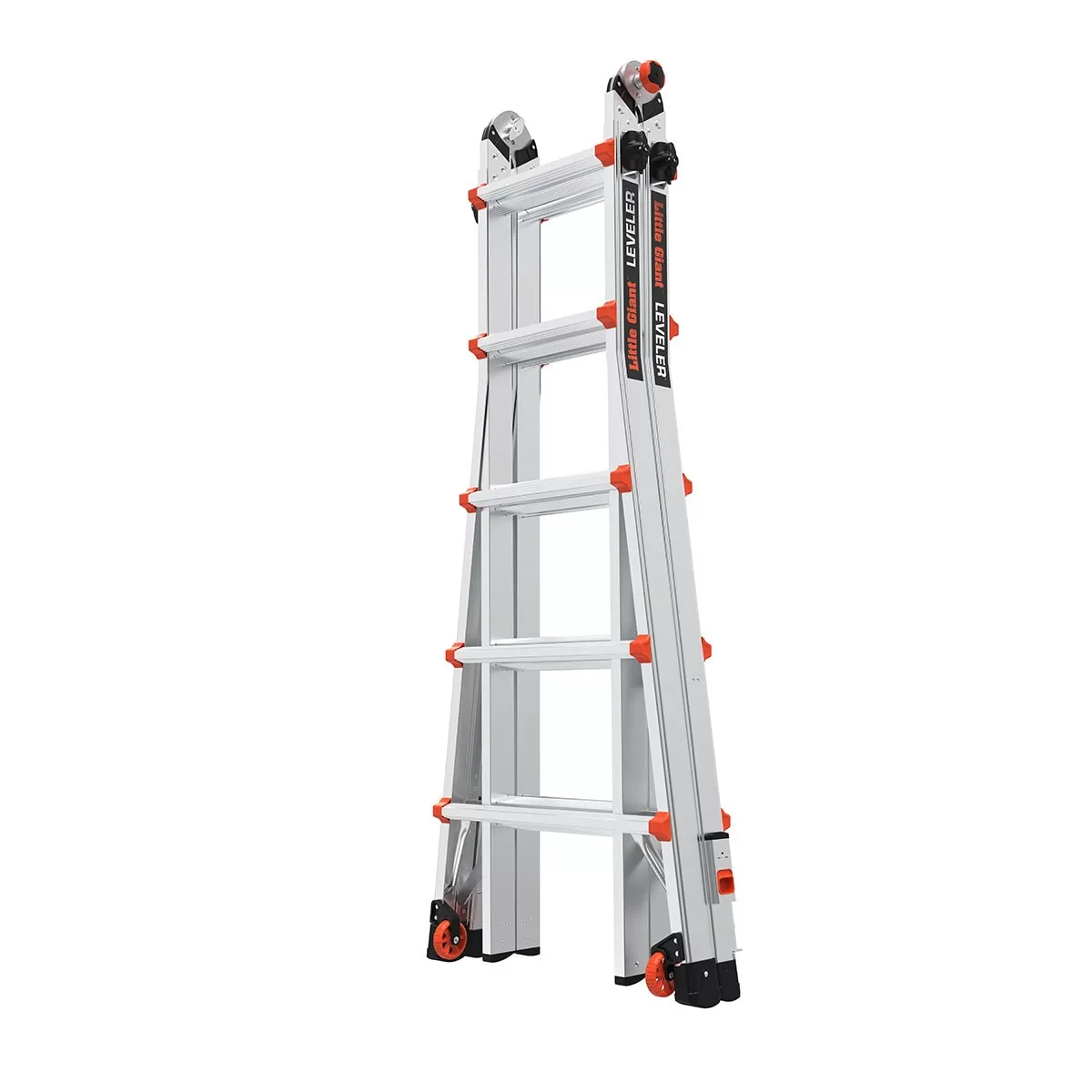 Little Giant Ladders Leveler M22 with Leg Levelers Aluminum 22-ft Reach Type 1AA- 375 lbs. Capacity Telescoping Multi-Position Ladder - Image 16