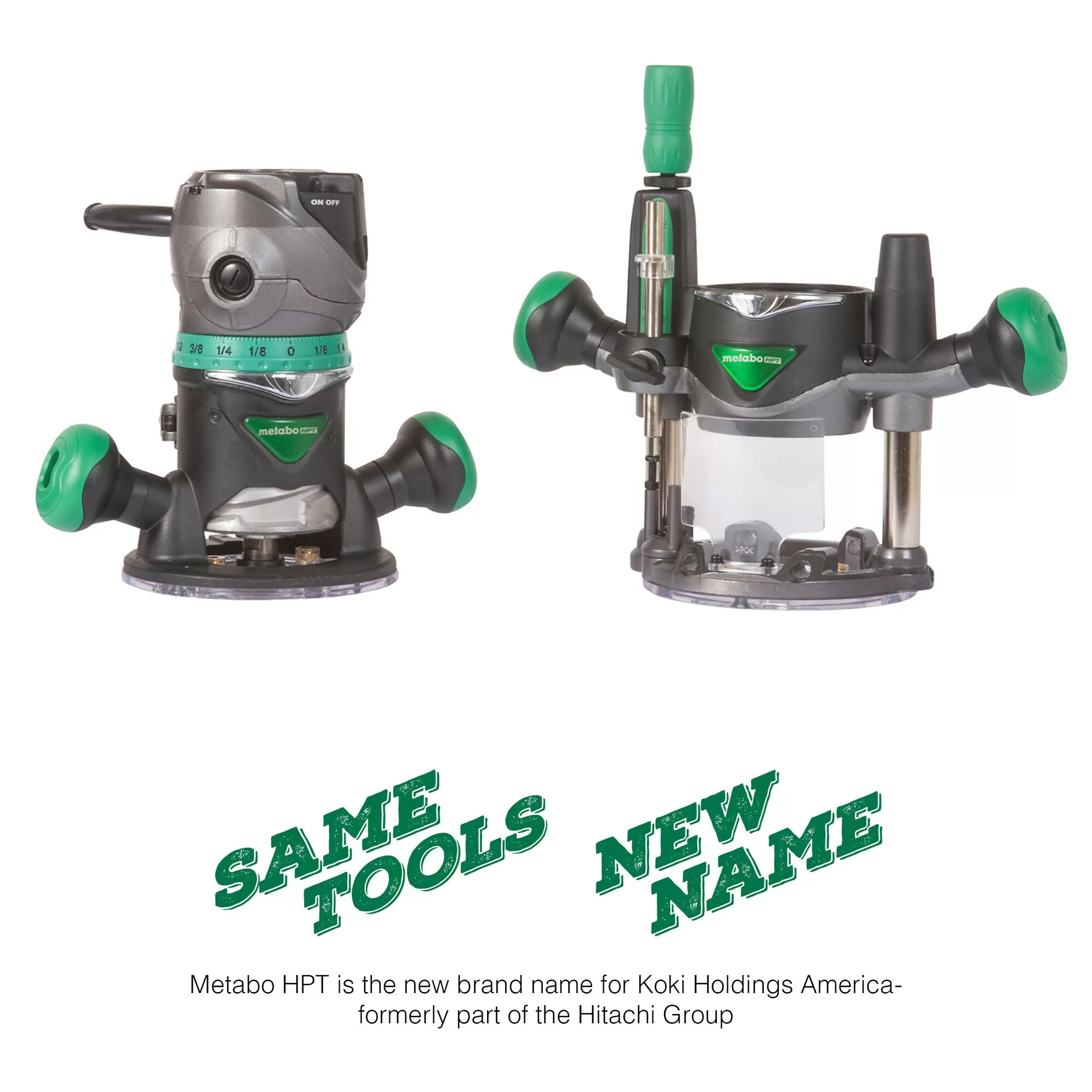 Metabo HPT 1/4-in and 1/2-in 2.25-HP Variable Speed Combo Fixed/Plunge Corded Router Hard Case (Tool Only) - Image 12