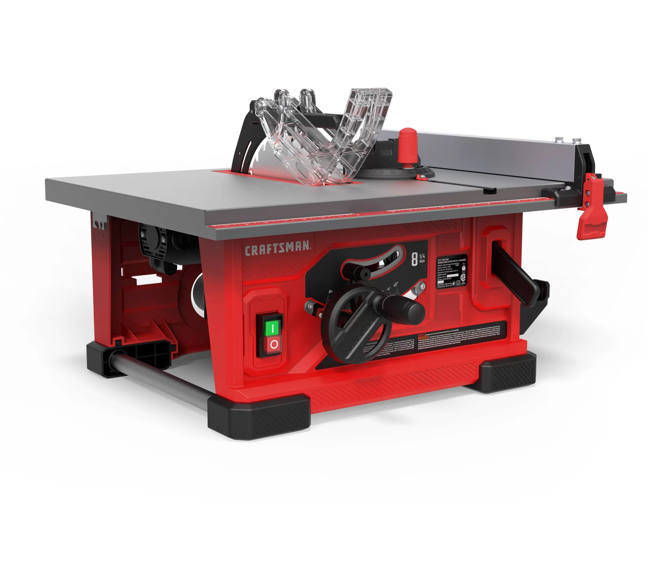 CRAFTSMAN Table Saw CMXETAX69434510 8.25-in Carbide-Tipped Blade 13-Amp Corded