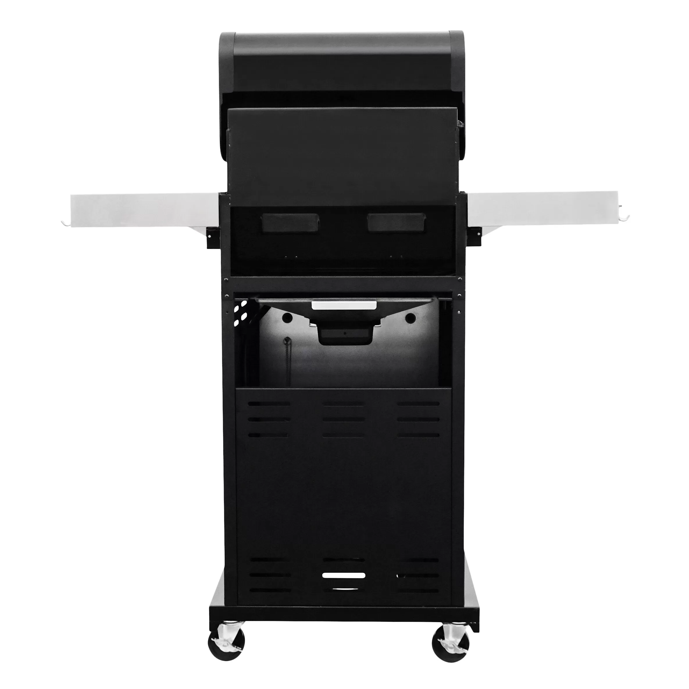 Permasteel Black 2-Burner Liquid Propane Gas Grill - Image 8