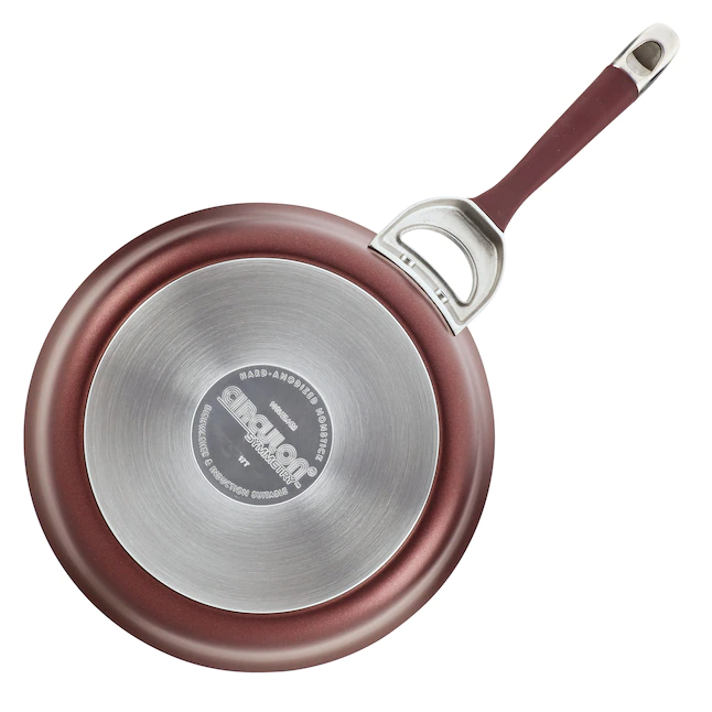 Circulon 11 Piece Symmetry Hard Anodized Cookware Set, Merlot - Image 4