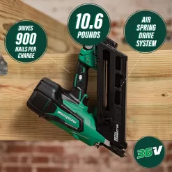 Alternative view of Metabo HPT 1.5-in 35-Degree Cordless Metal-connecting Nailer
