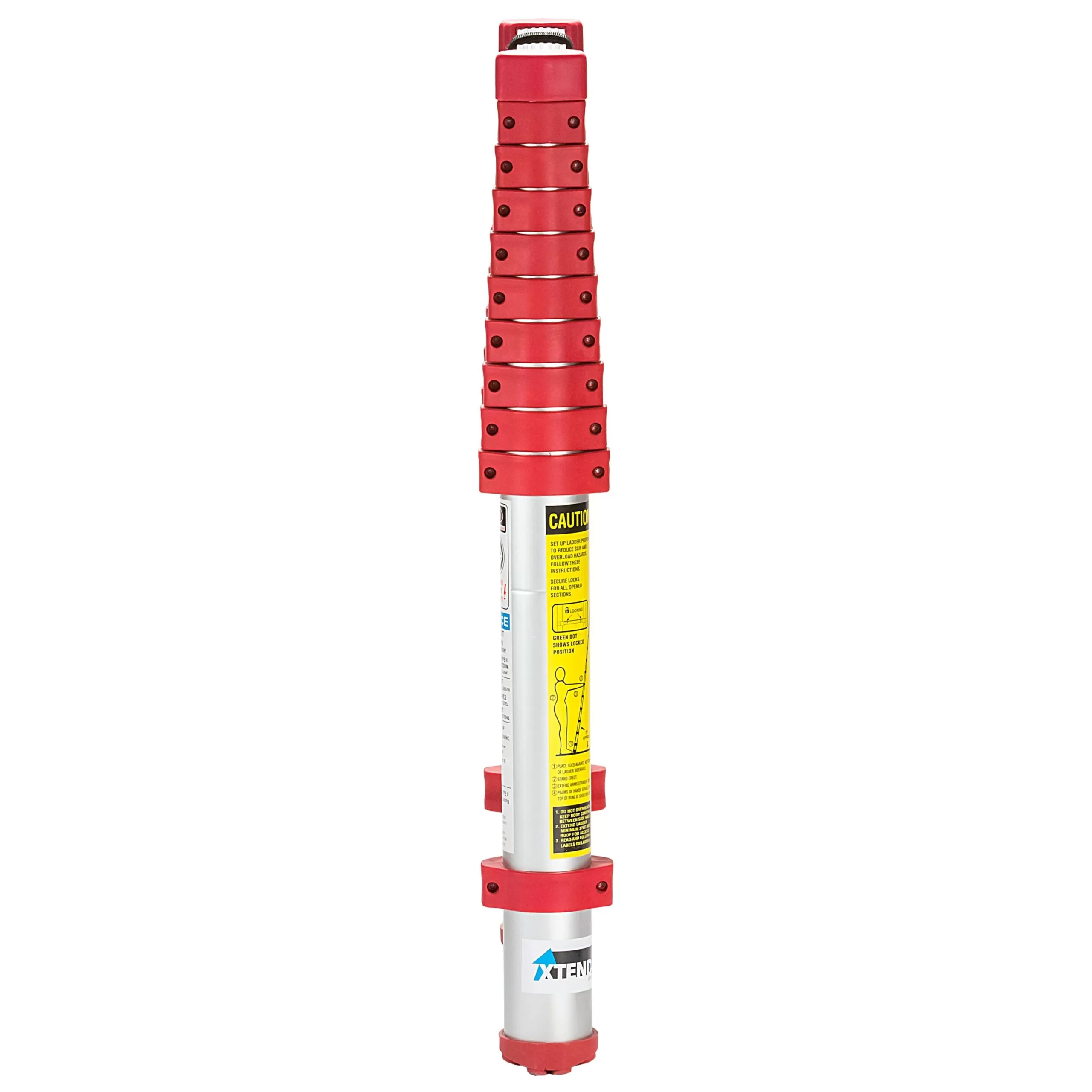 Xtend+Climb Home Aluminum 10.5-ft Type 1- 250-lb Capacity Telescoping Extension Ladder - Image 11