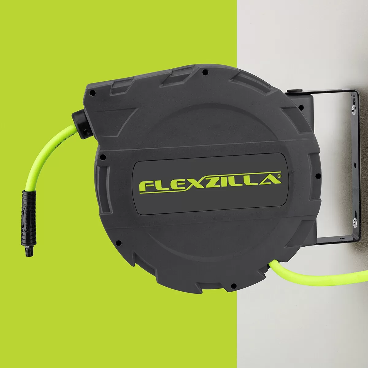 Flexzilla Flexzilla Enclosed Plastic Retractable Air Hose Reel, 3/8-in x 30-ft - Image 7