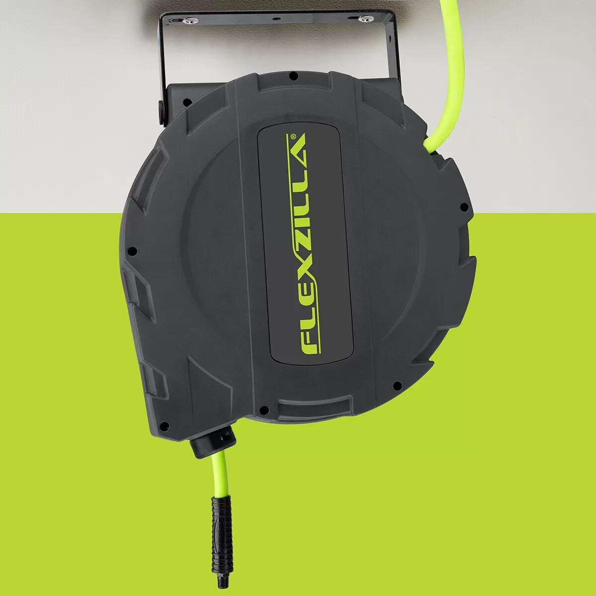 Flexzilla Flexzilla Enclosed Plastic Retractable Air Hose Reel, 3/8-in x 30-ft - Image 6