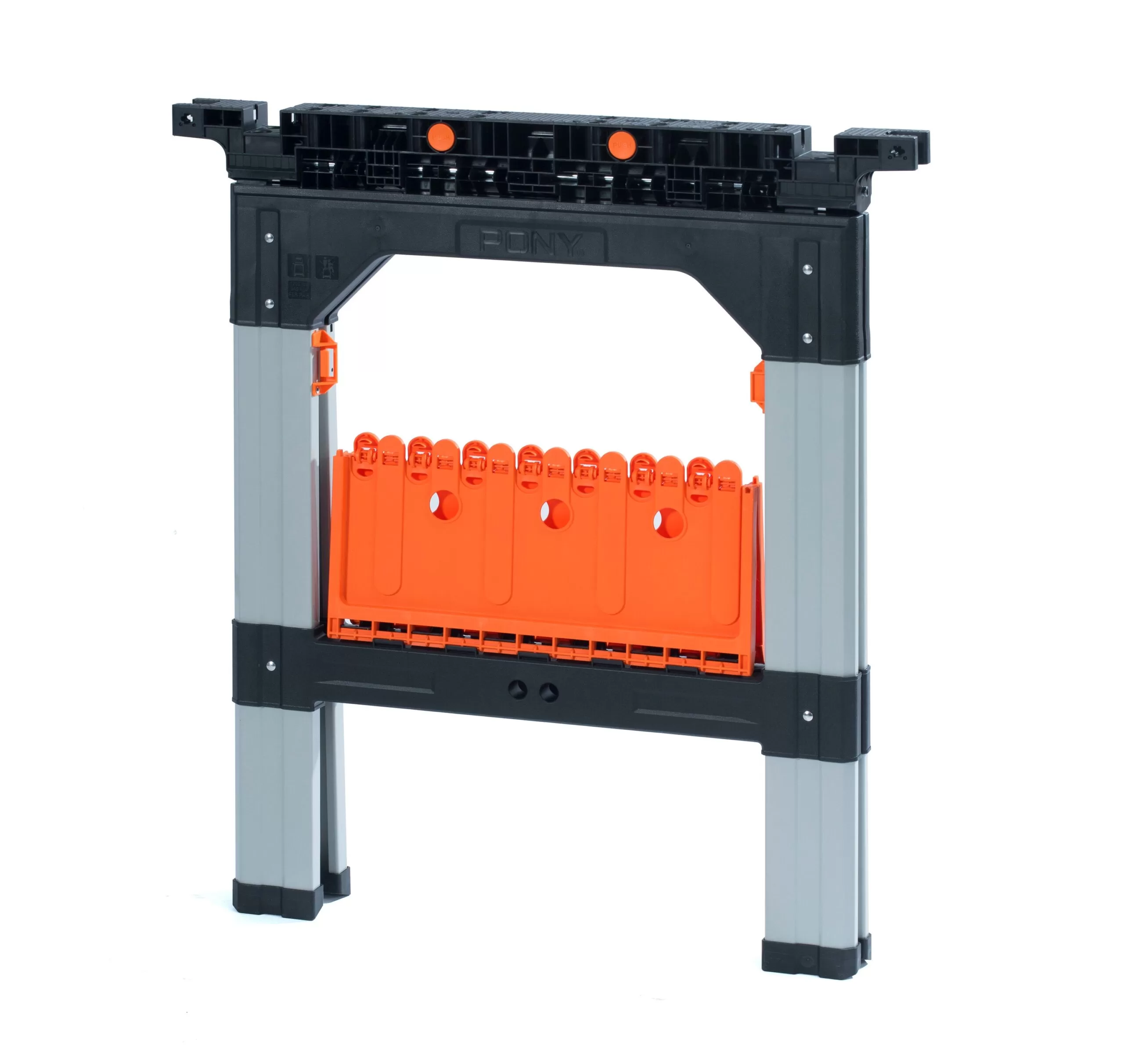 Pony 2-Pack 27-in W x 34.6-in H Steel; Plastic Saw Horse (1200-lb Capacity) - Image 4