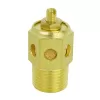 Milton Speed Control Exhaust Muffler, 1/2” MNPT - 40 Micron Sintered Bronze Silencer/Diffuse Air and Noise Reducer - Box of 25