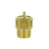 Milton Speed Control Exhaust Muffler, 1” MNPT - 40 Micron Sintered Bronze Silencer/Diffuse Air and Noise Reducer - Box of 10