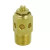 Milton High Flow Speed Control Exhaust Muffler, 3/8-in MNPT - 40 Micron Sintered Bronze Silencer/Diffuse Air and Noise Reducer - Box of 25