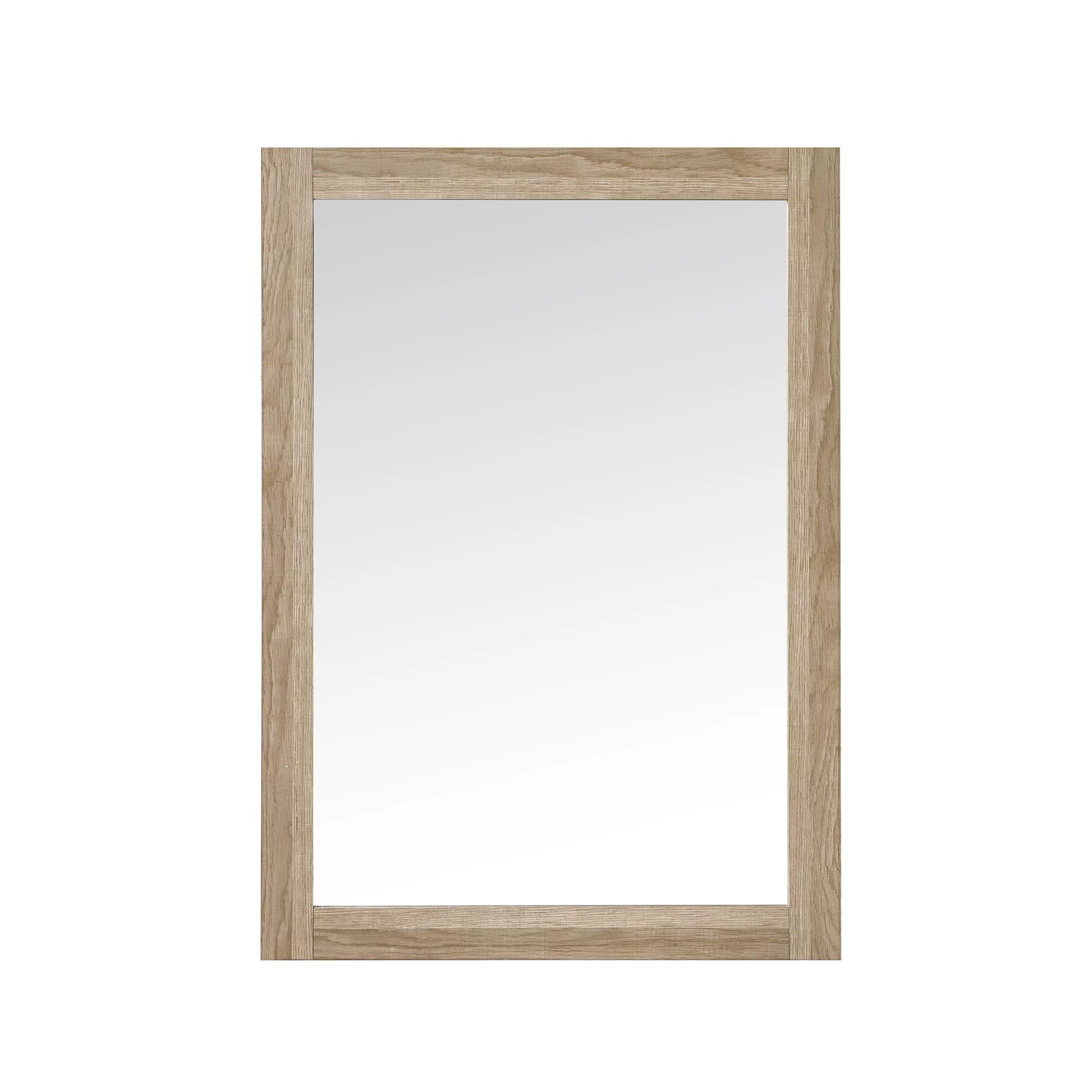 Style Selections Dolton 24-in Natural Oak Undermount Single Sink Bathroom Vanity with White Engineered Stone Top (Mirror Included) - Image 18