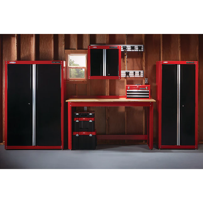 CRAFTSMAN CMST22800RB 2000 Steel Wall-mounted Garage Cabinet in Red (28-in W x 28-in H x 12-in D) - Image 16