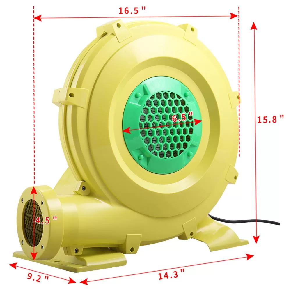 Jaxpety 14.3-in x Polyethylene Bounce House - Image 14