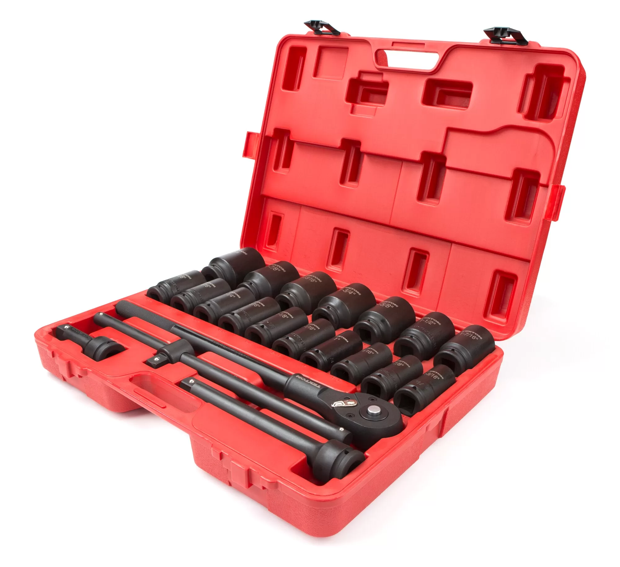 TEKTON 22-Piece Standard (SAE) 3/4-in Drive 6-point Set Deep Socket Set - Image 2